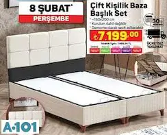 ÇİFT KİŞİLİK BAZA BAŞLIK SET